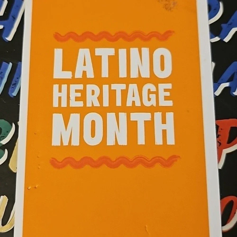 NWT Latino Heritage Month Hardcover 6x8 Lined Page Journal